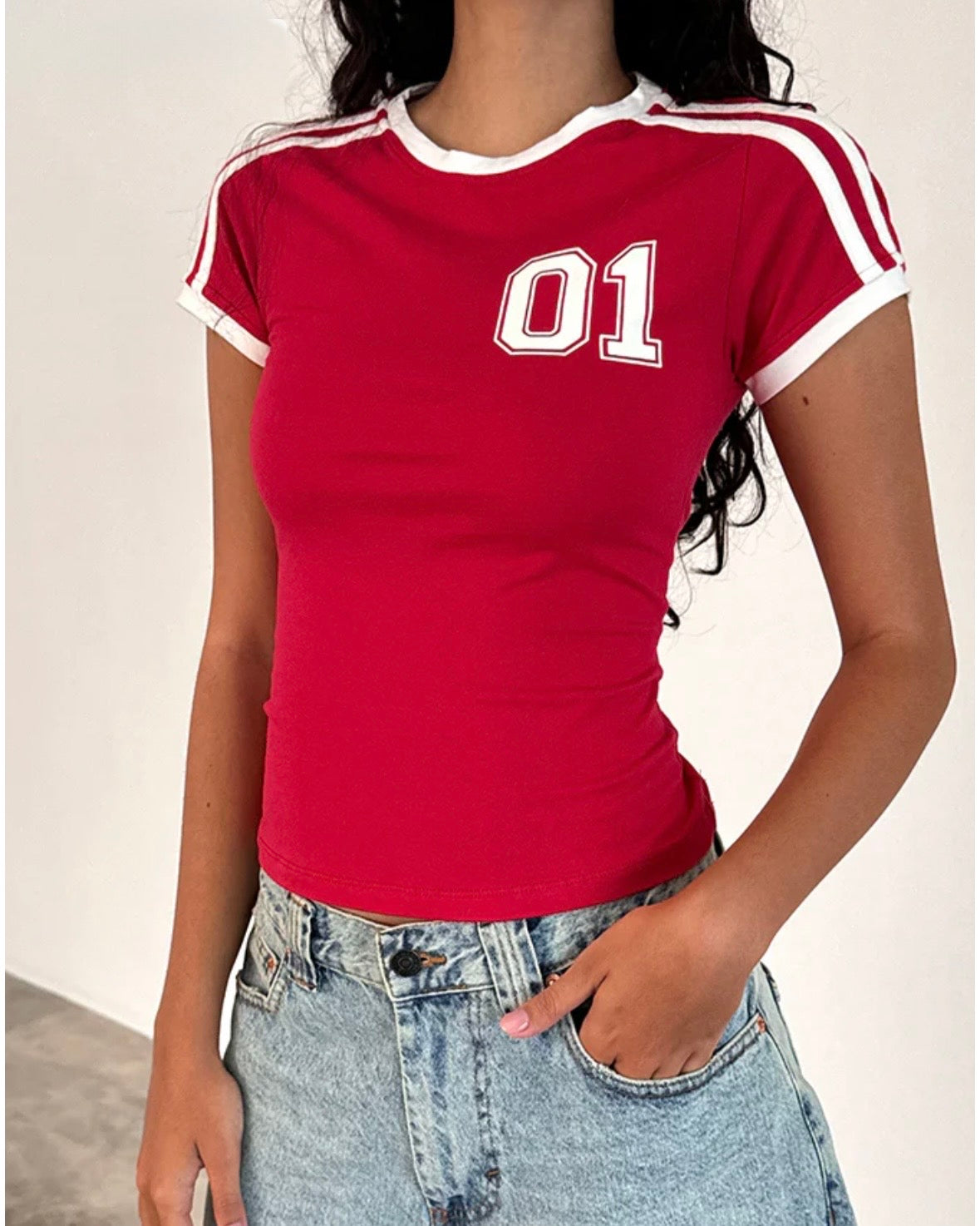 The RED SPORTY top