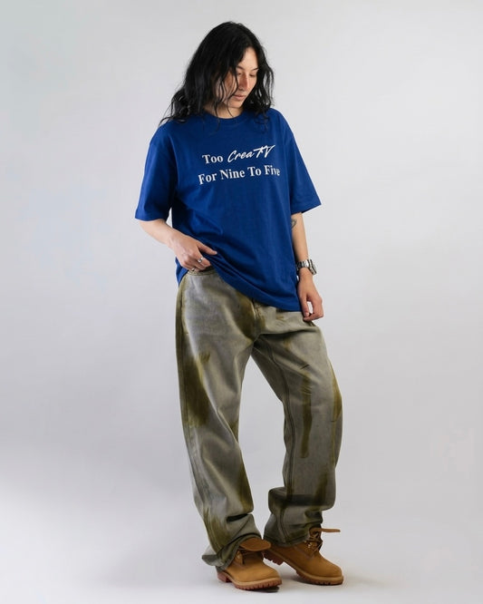 The OUT OF OFFICE Tee (Blue)