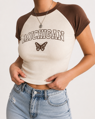 The MICHIGAN Crop top