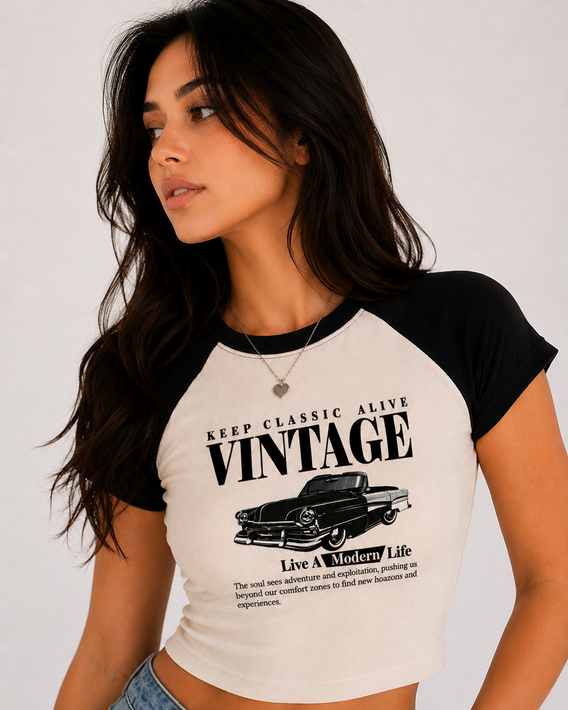 The VINTAGE Crop top
