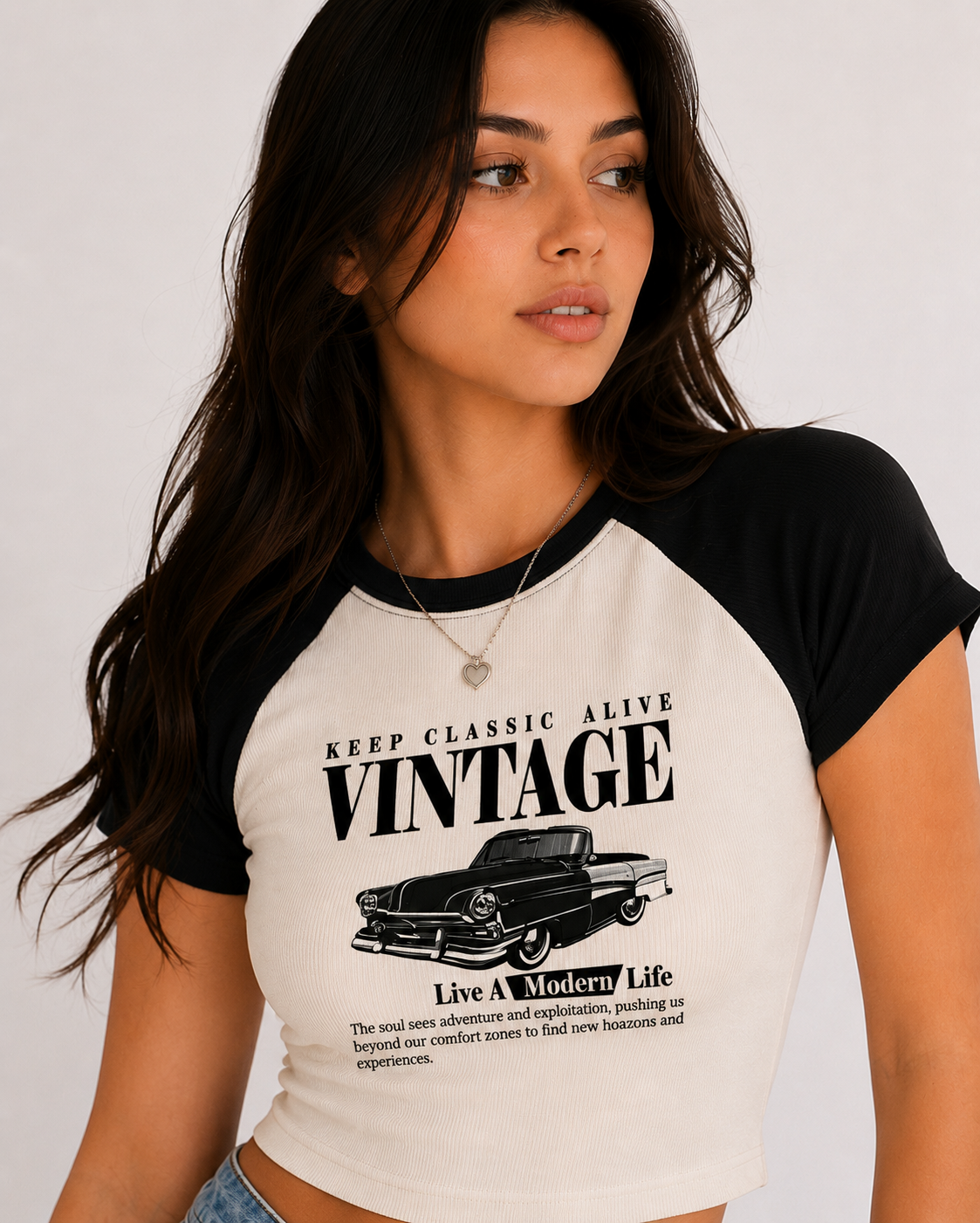 The VINTAGE Crop top