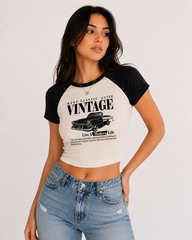 The VINTAGE Crop top